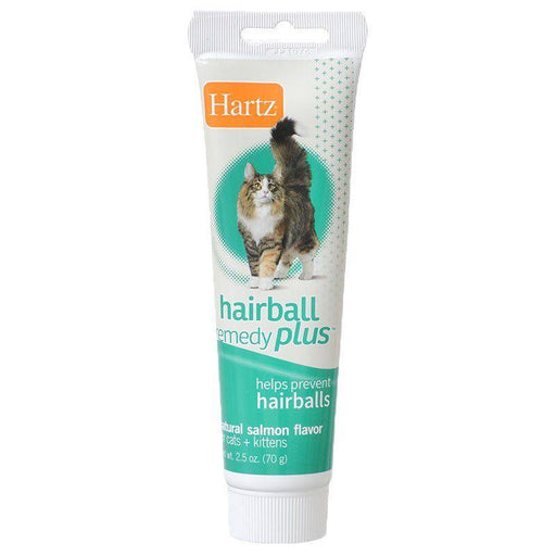 Hartz Hairball Remedy Plus Cat & Kitten Paste - Natural Salmon Flavor - 032700950095