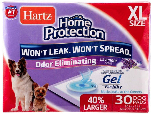 Hartz Home Protection Lavender Scent Odor Eliminating Dog Pads - X-Large - 032700148393