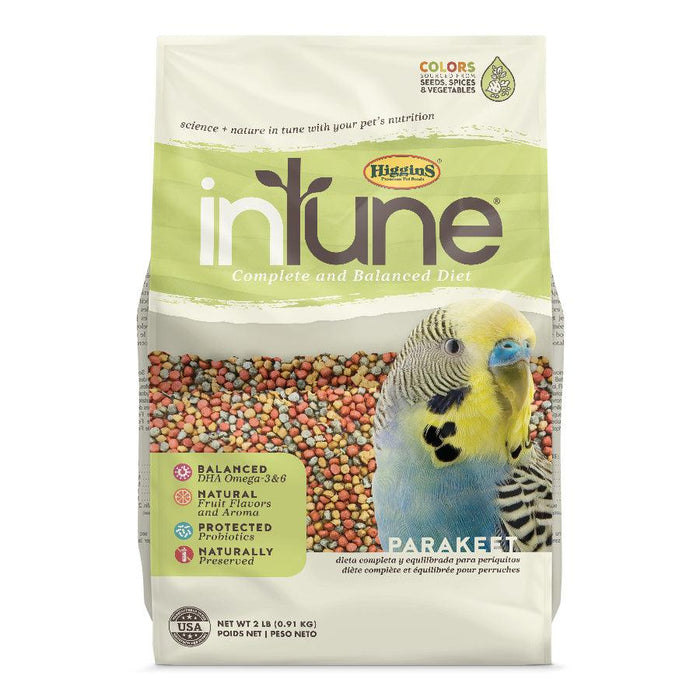 Higgins inTune Parakeet Food - 046706302451