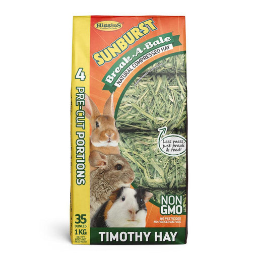 Higgins Sunburst Break-A-Bale Timothy Hay - 046706563500