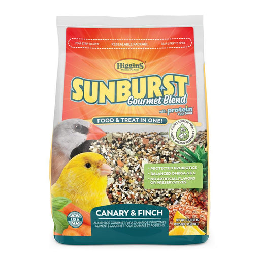 Higgins Sunburst Gourmet Blend Canary & Finch Food - 046706302253