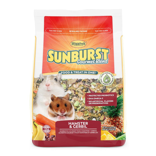 Higgins Sunburst Gourmet Blend Hamster & Gerbil Food - 046706563036