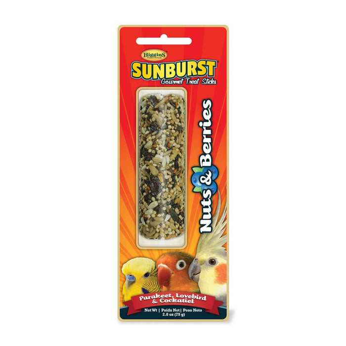 Higgins Sunburst Gourmet Treat Sticks Nuts & Berries - 046706002641