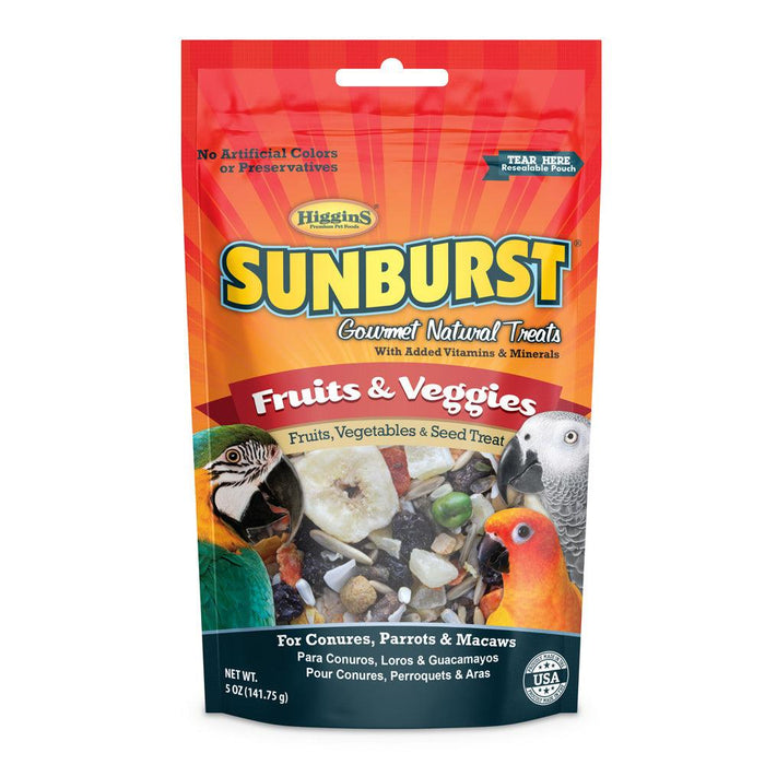 Higgins Sunburst Gourmet Treats Fruits & Veggies Large - 046706322510