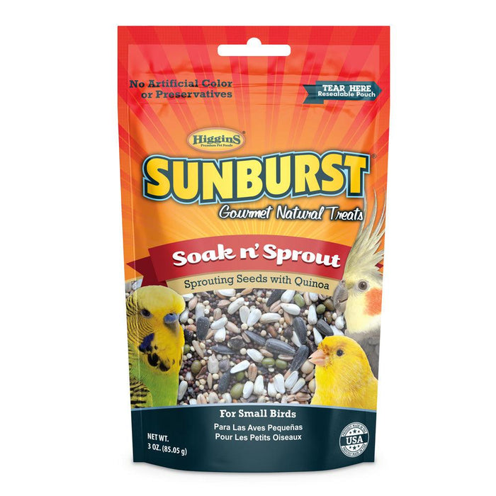 Higgins Sunburst Gourmet Treats Soak n' Sprout - 046706322725