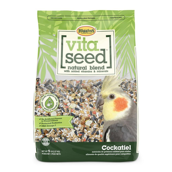 Higgins Vita Seed Cockatiel Food - 046706210152