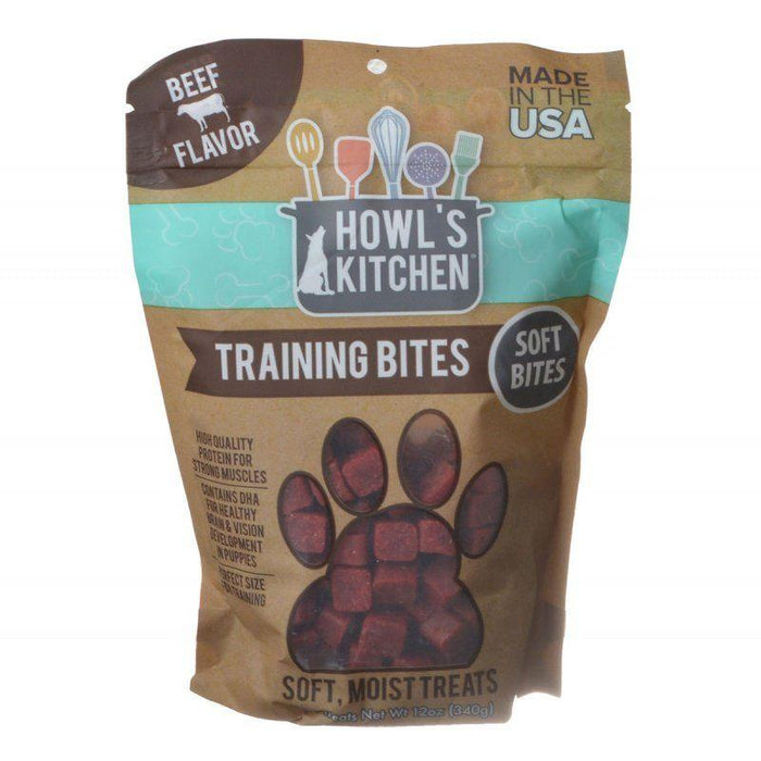 Howl's Kitchen Training Bites Soft Bites - Beef Flavor - 015958987228