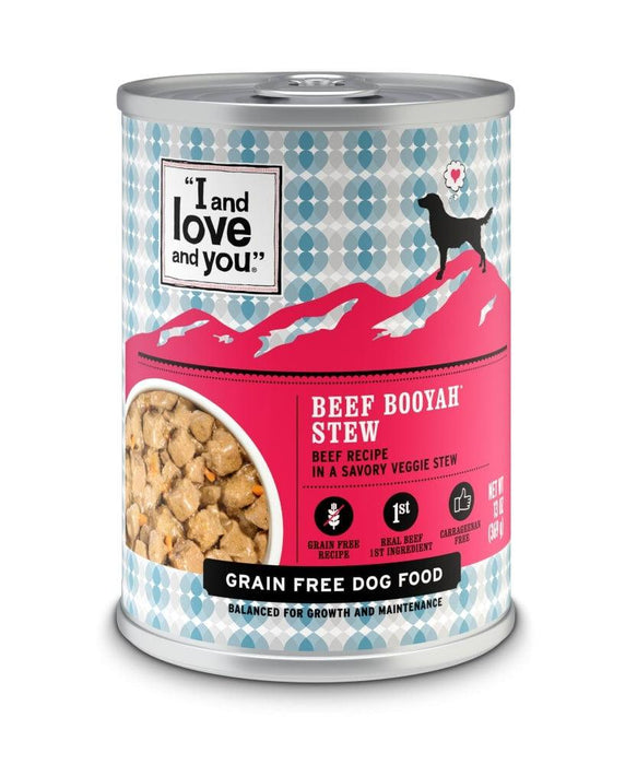 I and Love and You Grain Free Beef Booyah Stew Canned Dog Food - 10818336010177