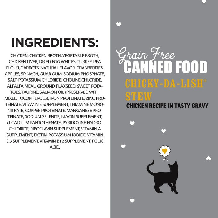 I And Love And You Grain Free Chicky Da Lish Stew Canned Cat Food - 10818336012027