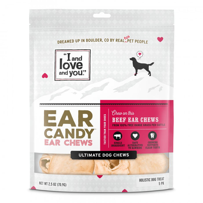 I and Love and You Grain Free Ear Candy Dog Treats - 818336010026