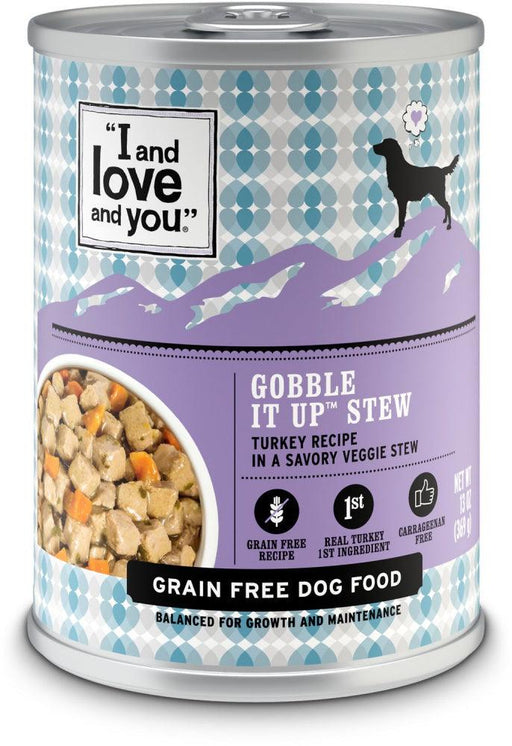 I and Love and You Grain Free Gobble It Up Stew Canned Dog Food - 10818336010184