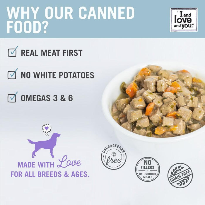 I and Love and You Grain Free Gobble It Up Stew Canned Dog Food - 10818336010184