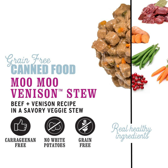 I And Love And You Grain Free Moo Moo Venison Stew Canned Dog Food - 10818336011969