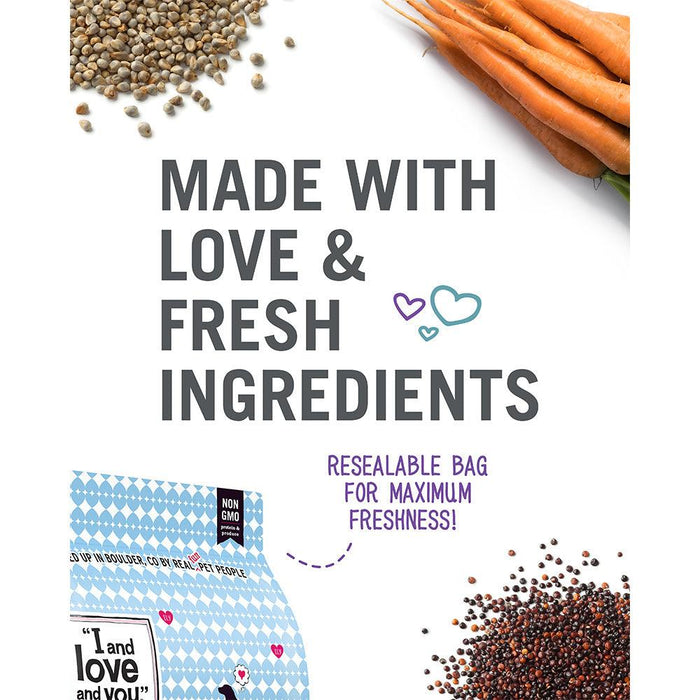 I and Love and You Naked Essentials Ancient Grains Beef & Lamb Recipe Dry Dog Food - 818336013324