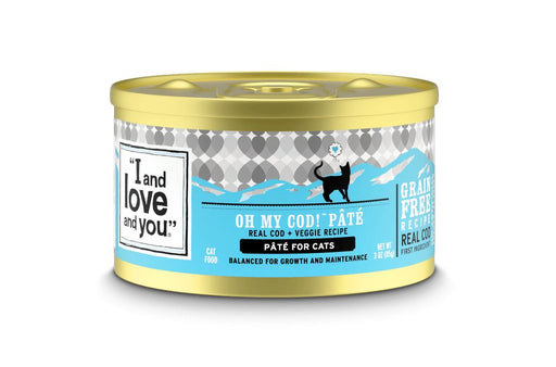 I and Love and You Oh My Cod Pate Grain Free Recipe Canned Cat Food - 10818336010238