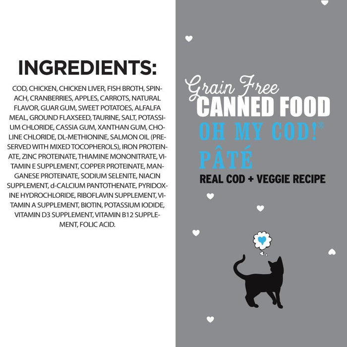 I and Love and You Oh My Cod Pate Grain Free Recipe Canned Cat Food - 10818336010238