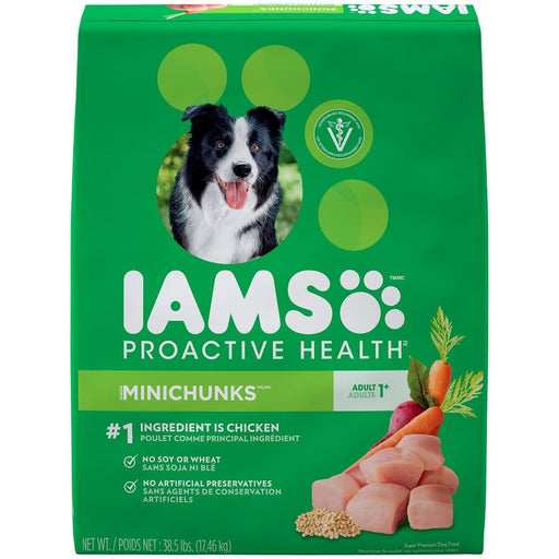 Iams ProActive Health Adult MiniChunks Dry Dog Food - 019014610907