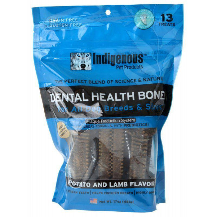 Indigenous Dental Health Bones - Potato & Lamb Flavor - 727711153978