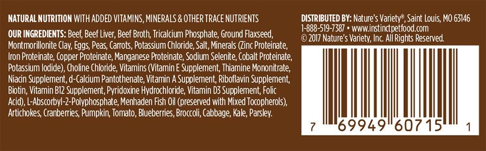 Instinct Grain-Free Beef Formula Canned Dog Food - 769949507208