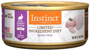 Instinct Grain Free LID Rabbit Canned Cat Food - 769949707530