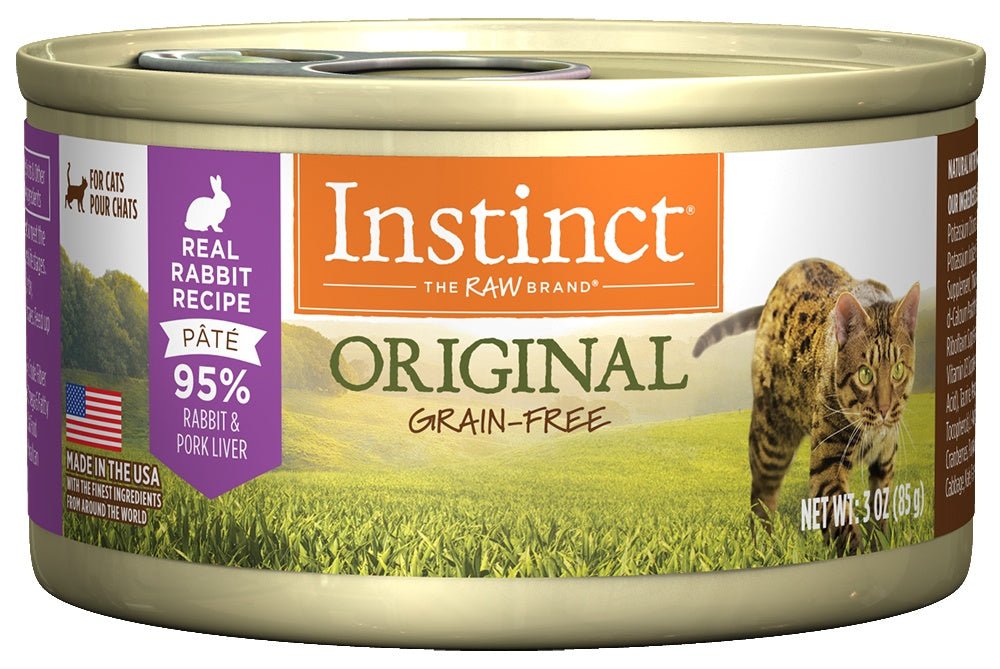 Instinct Grain-Free Rabbit Formula Canned Cat Food - 769949717461