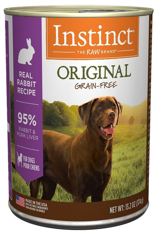 Instinct Grain-Free Rabbit Formula Canned Dog Food - 769949507505