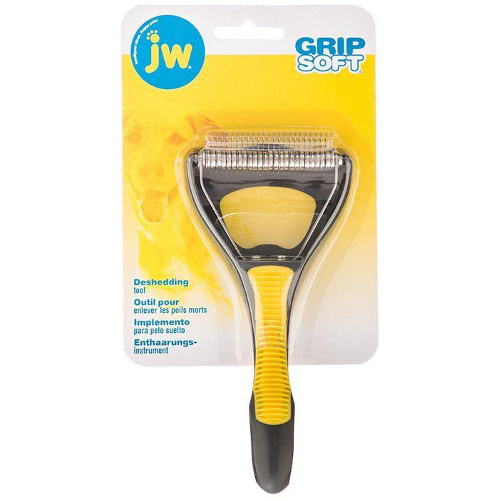 JW GripSoft Dog Deshedding Tool - 618940650485