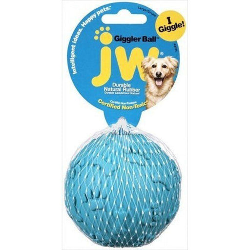 JW Pet Giggler Laughing Ball Dog Toy - 618940431015