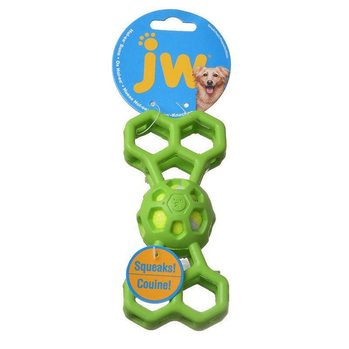 JW Pet Hol-ee Bone with Squeaker - 029695314445