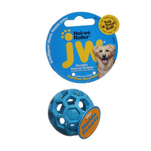 JW Pet Hol-ee Roller Rubber Dog Toy - Assorted - 618940431091