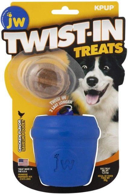 JW Pet Twist-in Treats Treat Dispensing Dog Toy - 029695470004