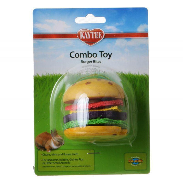 Kaytee Combo Toy - Burger Bites - 045125620412