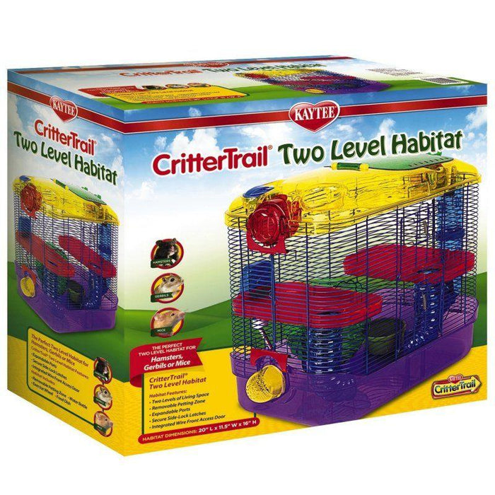 Kaytee Critter Trail 2 Level Habitat - 045125605259