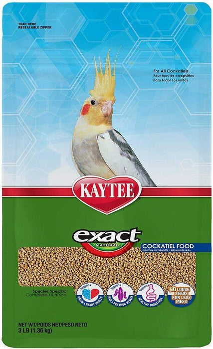 Kaytee Exact Optimal Nutrition Diet Natural Cockatiel Diet - 071859467214