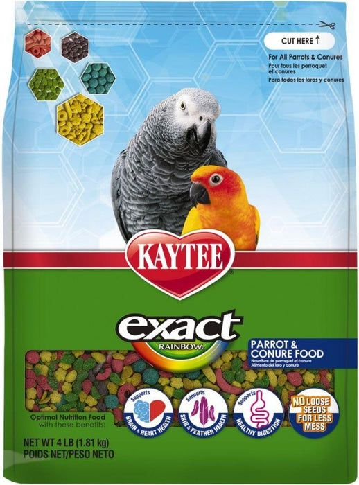 Kaytee Exact Rainbow Daily Diet - Parrot & Conure - 071859476230