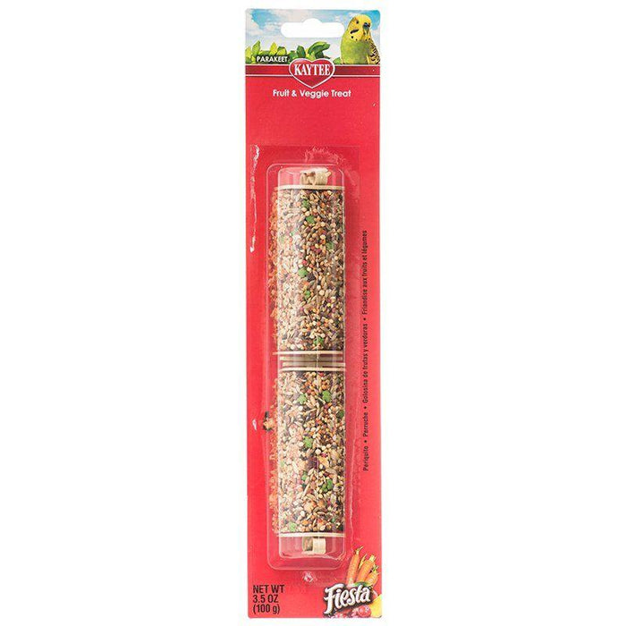 Kaytee Fiesta Fruit & Veggie Treat Stick - Parakeet - 071859998855