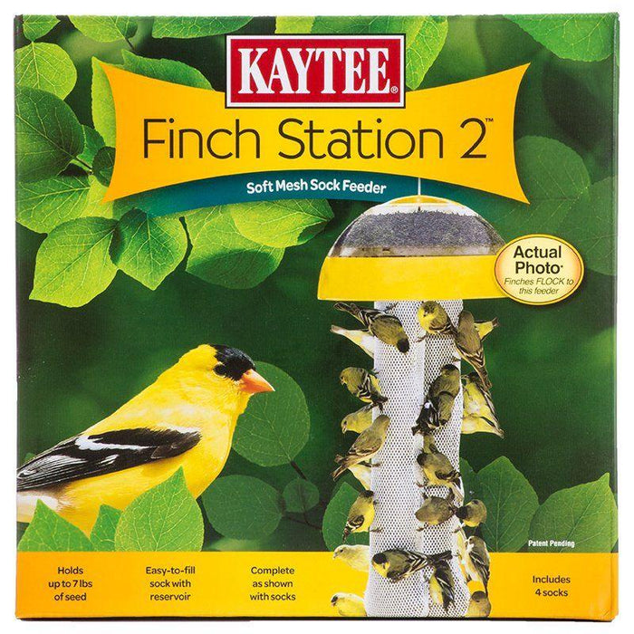 Kaytee Finch Station 2 Sock Feeder - 071859191119