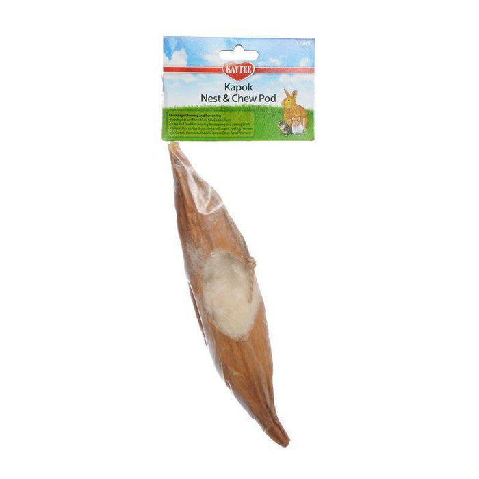 Kaytee Kapok Nest & Chew Pods - 045125612417