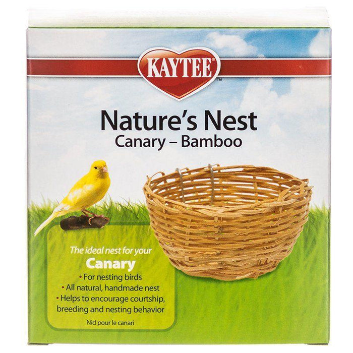 Kaytee Nature's Nest Bamboo Nest - Canary - 045125860313