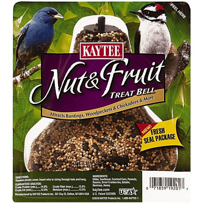 Kaytee Nut & Fruit Treat Bell - 071859192017