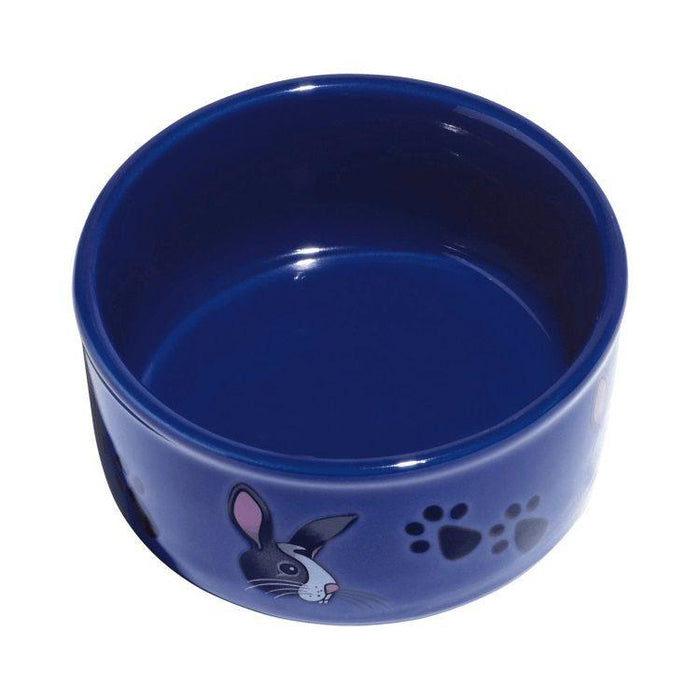 Kaytee Paw Print PetWare Bunny Bowl - 045125618242