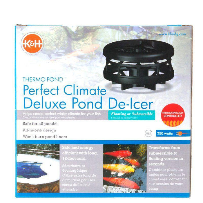 K&H Pet Products Thermo-Pond Perfect Climate Deluxe Pond De-Icer - 655199081752