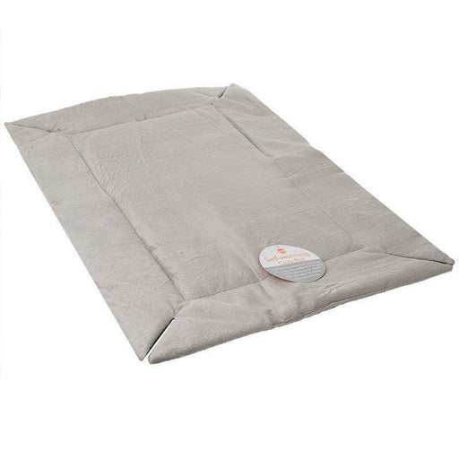 K&H Self-Warming Crate Pad - Gray - 655199079223