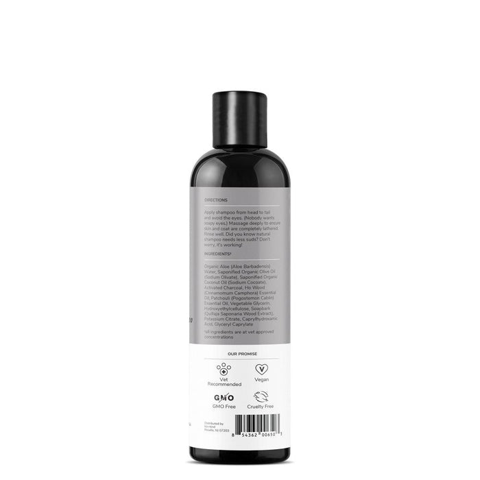 kin+kind Charcoal Deep Clean Natural Patchouli Shampoo for Dogs - 854362006503