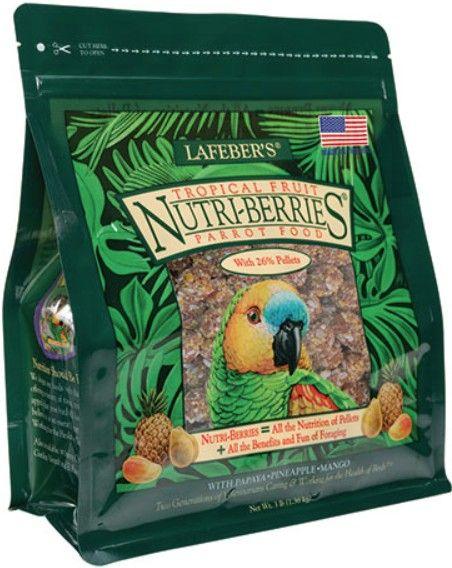 Lafeber Tropical Fruit Nutri-Berries Macaw & Cockatoo Food - 041054826628