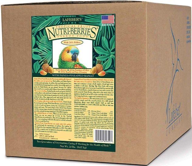 Lafeber Tropical Fruit Nutri-Berries Parrot Food - 041054826543