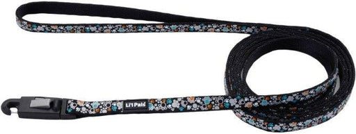 Li'L Pals Reflective Leash - Teal and Orange Paws - 076484162046