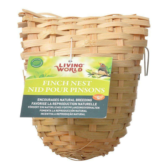 Living World Bamboo Finch Nest - 080605820029