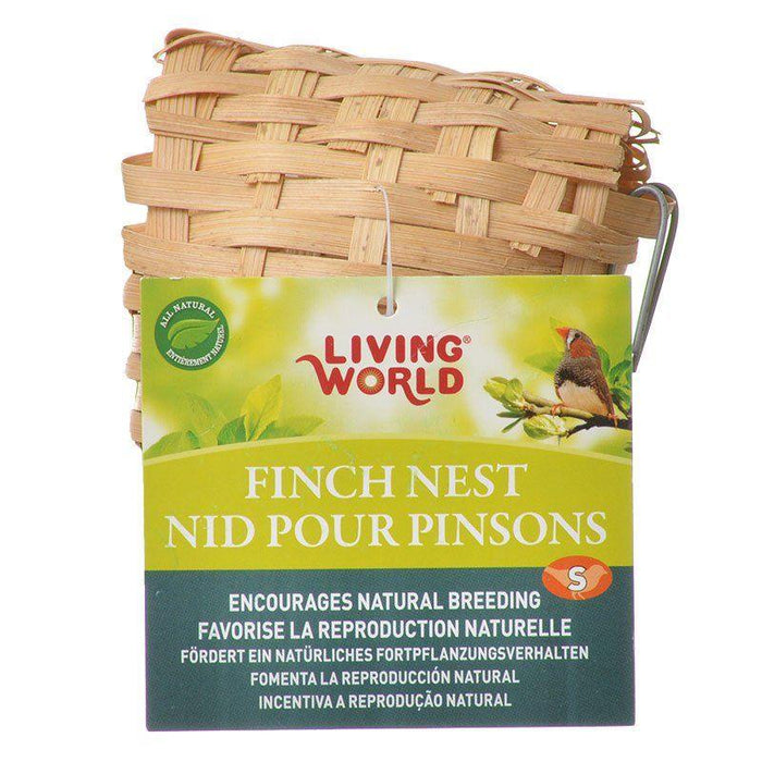 Living World Bamboo Finch Nest - 080605820012