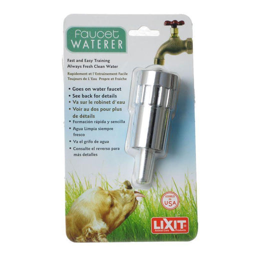 Lixit Faucet Dog Waterer - 076711008406